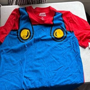 Nintendo Adults Costume - Red and Blue